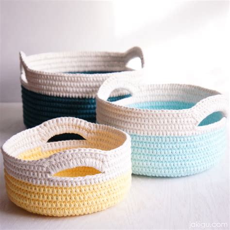 sturdy baskets with handles